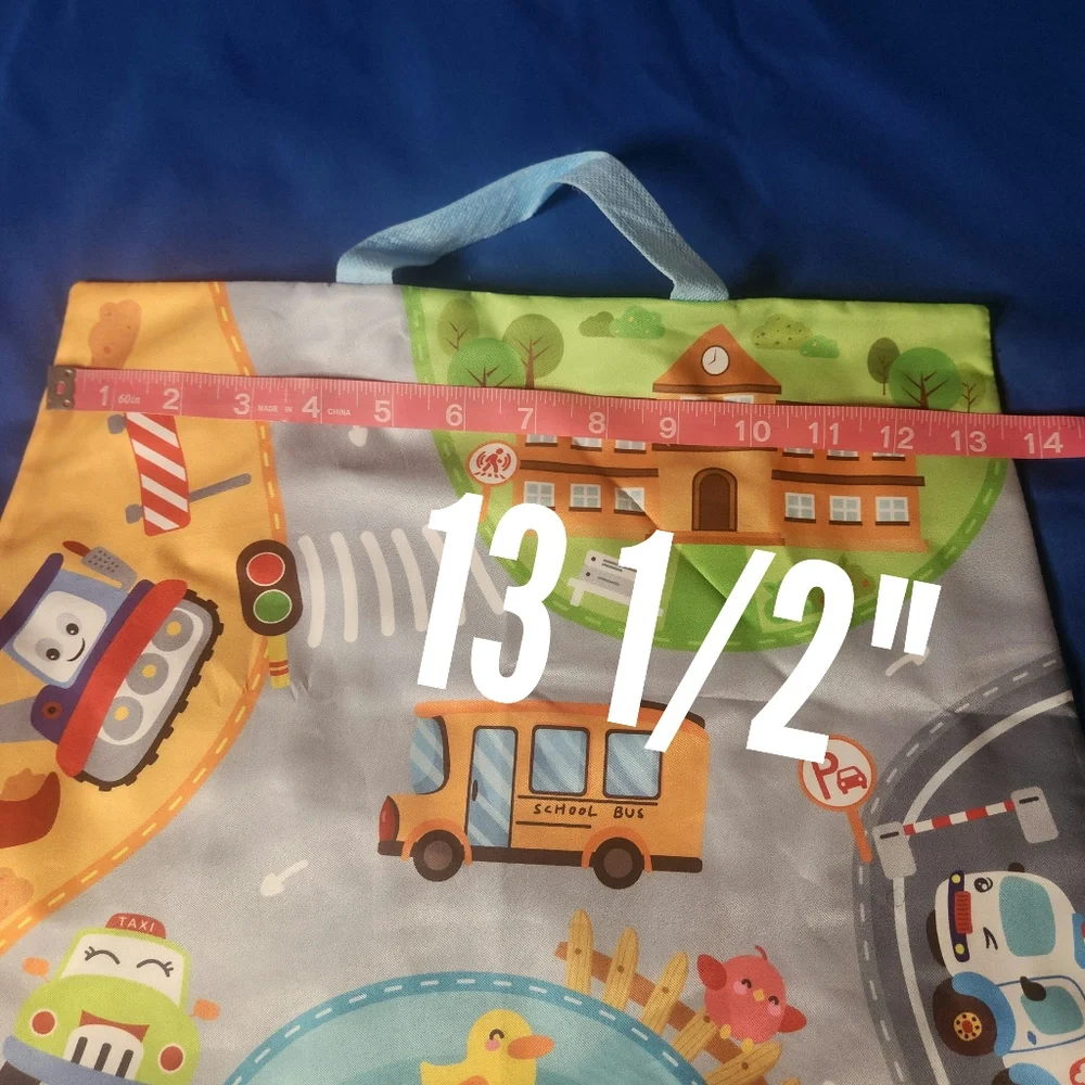 Gisorisn Baby Toy Play Mat With Soft Cars